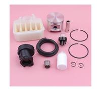 ERDHFG Kit Filtro Aria Carburante a pistone da 45 mm Adatto for collettore di aspirazione 353 350, Cuscinetto for Pompa di innesco, Ricambio for Motosega.