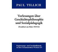 Erdmann Sturm Vorlesungen über Geschichtsphilosophie und Sozi (Copertina rigida)