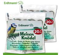 Erdtmanns 2 x 1600 G Palline Con Rete (20 Pezzo) Mangime per Uccelli Selvatici