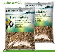 Erdtmanns 2x 10 KG Mangime per Uccelli Selvatici Singvogel Lucherino Fringuello