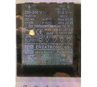 EREATRONIC/NIKO 60i Trasformatore 230V 11,5V Ricambio 12V 60W IP44