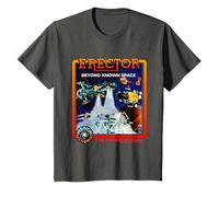 Erector Mission The Universe Model Spacecraft Retro Kids Maglietta