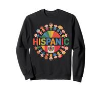 eredità Ispanica Bambini Diversità unità Felpa