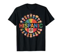 eredità Ispanica Bambini Diversità unità Maglietta