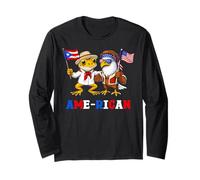 Eredità portoricana americana Cultura portoricana Bandiera U Maglia a Manica