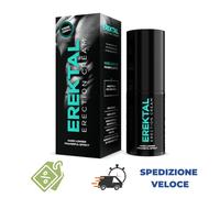 EREKTAL Crema Erezione Stimolante Uomo 30ml - Riattiva Circolazione Energizzante