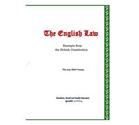 Erena a Svirska-Huish The English Law, 2024 Version (Tascabile)