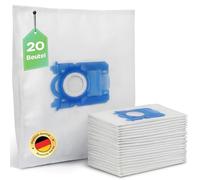 Erenbach | 20 sacchetti per aspirapolvere adatti per Electrolux E201SM S-Bag, Swirl PH86/PH99, con 2 microfiltri e chiusura igienica