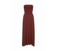 ERES, ,Dresses ,Donna ,Marrone ,M Abito Lungo Tartaruga Jersey Peau Douce