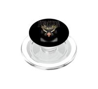 Eretto crestato pinguino faccia mare uccello fauna selvatica natura pinguino PopSockets PopGrip per MagSafe