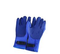 ERETYRET Immersioni subacquee Guanti in neoprene da 3 mm Tenere al caldo for lo snorkeling Pagaia Surf Kayak Canoa Pesca subacquea Sci Sport acquatici Ampia Gamma Di Applicazioni(Blue,XL)