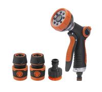 ERETYRET Multifunzione Ad Alta Pressione Rondella Pistola A Spruzzo d'Acqua Lavaggio Auto Giardino Irrigazione Tubo Ugello Sprinkler Schiuma Pistola Ad Acqua Pulizia Impugnatura Comoda(Water Gun Set)