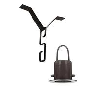 ERETYRET Scolapiatti Decorativo for Catena Antipioggia, Carillon, Adattatori, Forniture, Accessori, Raccordi in Ferro, Lega Facile Installazione