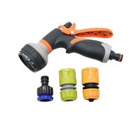 ERETYRET Spruzzatore da Giardino Irrigatore for Prato Pistola for Lavaggio Auto Ugello di Irrigazione Regolabile Kit di Irrigazione Automatica Ad Alta Pressione Impugnatura Comoda(C)