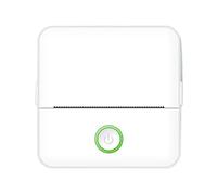 ERETYRET Stampante Bluetooth Endurance For Termica For Etichette Portatile Mini HD For Errore Studente Titolo Nota Stampa Senza Inchiostro Tascabile Errata Stampa Chiara(White)