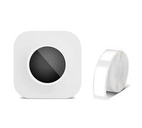 ERETYRET Stampante For Etichette Portatile Q30S Mini Termica Etichetta Adesiva Autoadesiva Connessione Wireless Portatil Stampa Chiara(White)