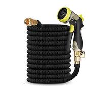 ERETYRET Tubo Acqua Flessibile ed Estensibile for irrigazione del Giardino, Tubo for autolavaggio, 25/50/75/100 Piedi Compatto E Portatile(75ft 22.5M)