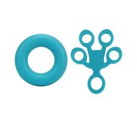 Erezione del dito del rafforzamento della presa a mano o addestratore ad anello silicone silicone all'avambraccio portata grottata barella per dita per musicisti rock scalatori