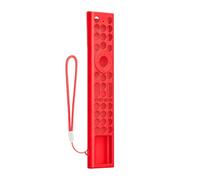 ERF6A66 Custodia in silicone con cordino da polso, layout dei pulsanti aperti e impugnatura testurizzata, per telecomando di casa, custodia protettiva in silicone con impugnatura antiscivolo, lavabile