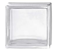 erfe Vetromattone Bormioli Rocco Pure Neutro Liscio Trasparente BQ24 T cm. 24x24x8-4 pezzi…