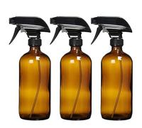 ERFGT 3 Pezzo Spruzzini Nebulizzatori Vuoti, Spruzzino Nebulizzatore Flacone Spray Acqua, Flacone Spray Marrone, Con Punte di Spruzzo Regolabili, Per la Pulizia di Casa, Giardino, Parrucchiere