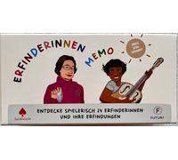 Erfinderinnen Memo Spielköpfe Gioco per Famiglie Carte Apprendimento Memoryspiel