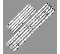 eRgDFS 10PCS Striscia di retroilluminazione compatibile per UE40H6200 D4GE-400DCA-R2 R1 400DCB-R2 R1 BN96-30450A 30449A BN96-38890A 38889A 30417A