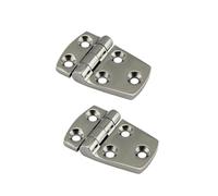 eRgDFS 2 PCS 50mm da 70 mm Cintepe cinghiali a 5 Fori Design Marine Grade 316 Hardware in Acciaio Inossidabile Compatibile con Applicazioni Marine per Barche a Vela Yacht in Barca(38X57MM)