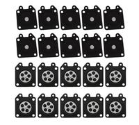 eRgDFS 20pcs Carburatore di misurazione diaframma Compatibile con macchinari Adatta ai Modelli 95-526 95-526-9 95-526-9-8 WA WT WT Carb Carb Diaphragm Meter Parti di Sostituzione
