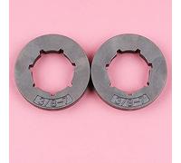 eRgDFS 2pcs 3/8 7 Teeth ID 19mm Small Spline Sprocket Rim Compatible with D 109 110 111 115 115i DCS430 DCS4300 DCS520i Chainsaw