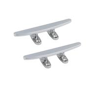 eRgDFS 316 tacchette per bottino in Acciaio Inossidabile 2 PCS Piatto di Base Aperta Compatibile con Yacht per Barca Marina Polacco a Specchio da 5 Pollici da 8 Pollici da 8 Pollici(5INCH(125MM))