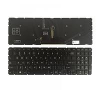 eRgDFS Backlit English Keyboard for Satellite L50-B L55-B S55-B S50-B Compatible Black US Keyboard