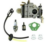 eRgDFS Carburetor Kit Compatible with 43 A1 F-BK 4 B2 4in1 Parkside PBK 4 A1 PBS 2 A1 String Carburettor