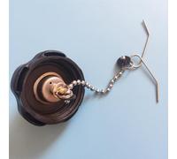 eRgDFS Fuel Tank cap 45mm Compatible with TU M2.5 M3.5 M4 2.5F 3.5F 4F 2 Stroke 4HP 3.5HP 6HP 47CC, 102CC Outboard Motors