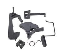 eRgDFS Kit Asta strozzatore con Blocco Molla grilletto acceleratore Compatibile con 142 137 136 141 36 41 Sostituzione Motosega per 530029869 530029831 5 Pezzi