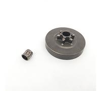 eRgDFS Kit Cuscinetto pignone Tamburo Frizione 3/8 6T Compatibile con Parte di Ricambio per Motosega Tipo G3800 3800 38cc