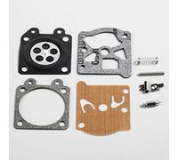 eRgDFS Kit di Riparazione della Guarnizione della Membrana del carburatore, Adatto for i Modelli di Motosega 4500, 5200 e 5800, Include Perno a Vite for Motosega 5200 e 5800.