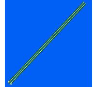 eRgDFS Kit di striscia di retroilluminazione a LED 1 5 10 Compatibile con 55UH650V 55LW340C 55uf6800 55uf7700 55UH6500 55UH6507 6922L-0199A 6922L-0189A Modelli TV TV(10 PCS For 5 TV)