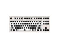 eRgDFS Kit Tastiera FL MK870 87 Bluetooth Wireless 2. Tastiera Meccanica Personalizzata a Tre modalità 4G con Prese scambiabili a Caldo RGB compatibili con Vari dispositivi(Cherry Pink)