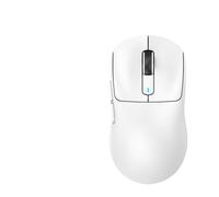 eRgDFS Mouse Wireless con PixArt PAW3395 26K DPI 1K 4K Leggero Tri Mode Macro Gaming Compatibile con Laptop(X3 White)