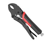 eRgDFS Pinza Forte Pinza Multifunzione Pinza a Pressione Universale Pinza Universale Fissa Manuale di Livello Industriale(10inch Round Nose)