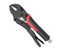 eRgDFS Pinza Forte Pinza Multifunzione Pinza a Pressione Universale Pinza Universale Fissa Manuale di Livello Industriale(10inch Straightmouth)