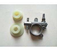 eRgDFS Pompa dell'olio con Ingranaggi a Vite Senza fine Compatibile con Motosega 25CC 38CC 2500 3800 Parte di Ricambio Facile da installare