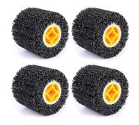 eRgDFS Strumento per Il condizionamento della Ruota da Disegno abrasiva Strumento per lucidare la Ruota a Filo 4,5 X 4 per la ruggine della Vernice per lucidatura dei Metalli(Number of Items 4)