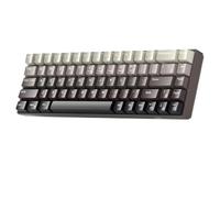 eRgDFS Tastiera da Gioco Meccanica a 68 Tasti Tastiera silenziata compatta retroilluminata RGB con Interruttore Personalizzato sostituibile a Caldo Compatibile con PC(Blue Whale Switch)