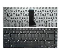 eRgDFS Tastiera del Laptop USA Compatibile per Aspire V3-471PG V3-471G E5-411G E5-421 E5-421G E5-471 E5-471G ES1-511 Modelli Neri