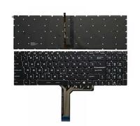 eRgDFS Tastiera Portatile Sostitutiva Compatibile con MS-16H2 MS-16H4 MS-16H5 MS-16H7 MS-16H8 MS-16L1 MS-16L2 MS-1771 MS-1772 MS-1773 MS-1775 MS-1776(White Backlit)