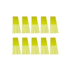 eRgDFS Teste di spazzole di Ricambio compatibili con Westwood CountAx Hayter Powered Sweeper And Lawn Tractors Mowers Sweeper(10 PCS)