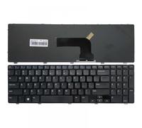 eRgDFS US Keyboard Compatible with MP-12F83US-698 PK130SZ3A00 0YH3FC SN7221 SG-60000-XUA NSK-LA0SC 1D Black with Frame