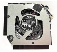 eRgDFS Ventola di Raffreddamento per 5 N22C1 AN515-58-51R3 AN515-58 Radiatore CPU per Laptop NS8CC19-21G11 DC12V Sostituzione Compatibile(GPU Fan)